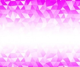 Colored polygon with blurred background vector 08