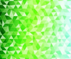 Colored polygon with blurred background vector 11