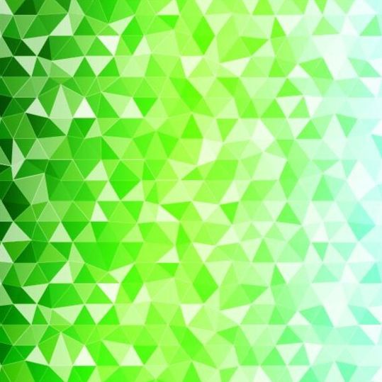 Colored polygon with blurred background vector 11