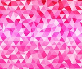 Colored polygon with blurred background vector 13