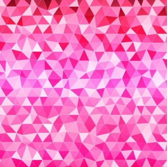 Colored polygon with blurred background vector 13