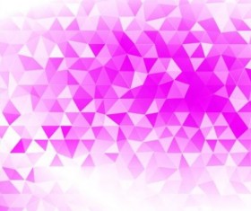 Colored polygon with blurred background vector 15