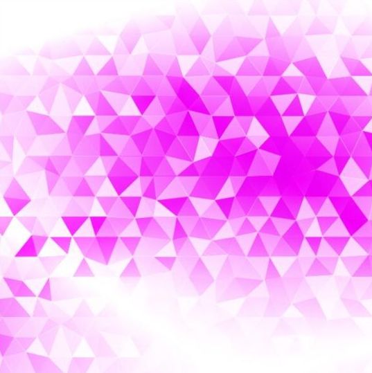 Colored polygon with blurred background vector 15