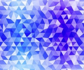 Colored polygon with blurred background vector 17
