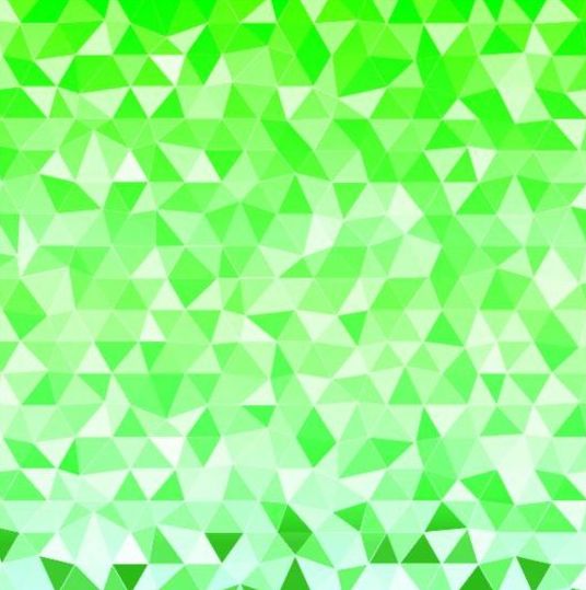 Colored polygon with blurred background vector 18
