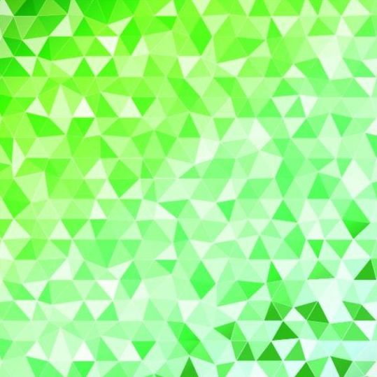 Colored polygon with blurred background vector 19