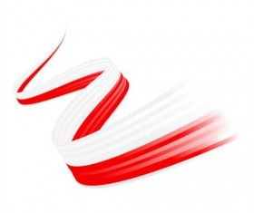 Colored ribbon abstract background vector 02