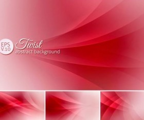 Curves abstract background vectors set 19