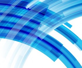 Curves blue background vector
