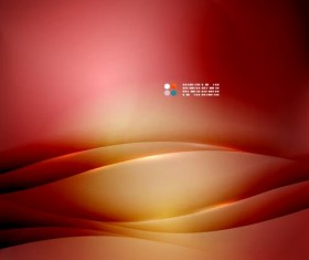 Dark red wave background vector 03