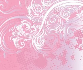 Decorative floral background art vectors 01