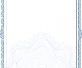 Elegant diploma  with certifikate frame vector 05
