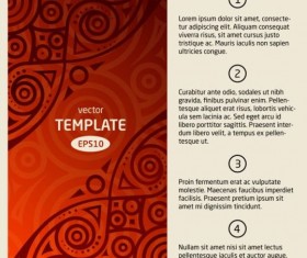 Frican styles card design vector