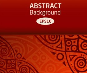 Frican styles pattern background vector 05