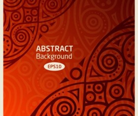 Frican styles pattern background vector 08