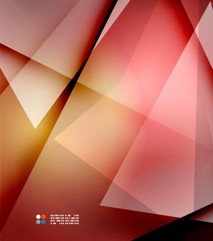 Geometry shape with dark red background vector