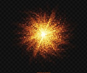 Glowing particles explosion effect background vector 01