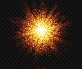 Glowing particles explosion effect background vector 04