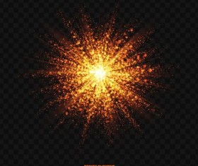 Glowing particles explosion effect background vector 05
