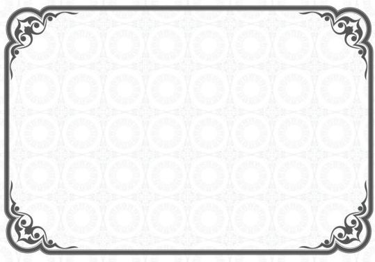 Gray vintage frame vector material