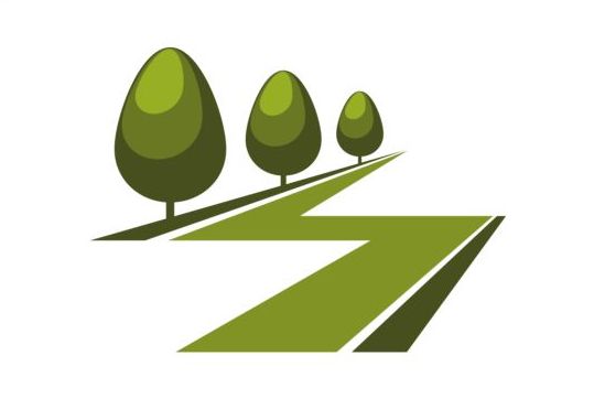 Green park logo vectors set 05 free download