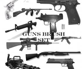 Gun PS brushes