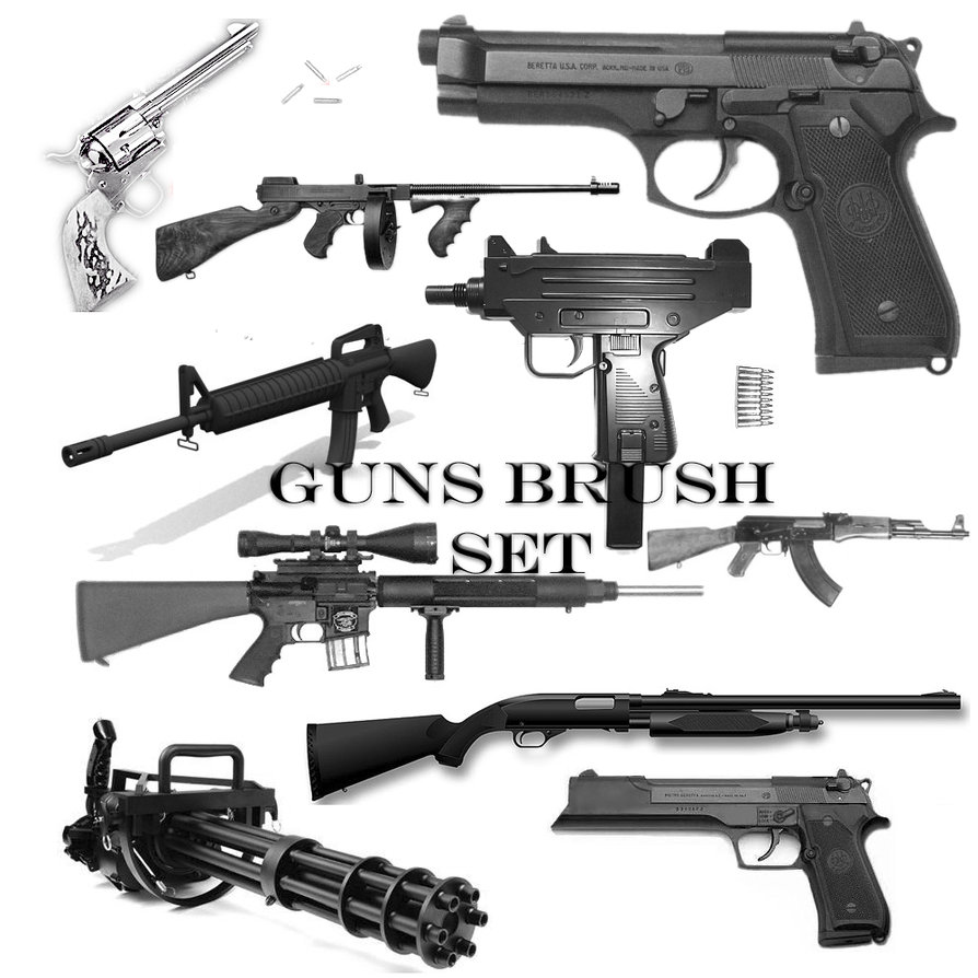 Gun PS brushes