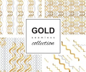 Luxury gold seamless vector pattern 01
