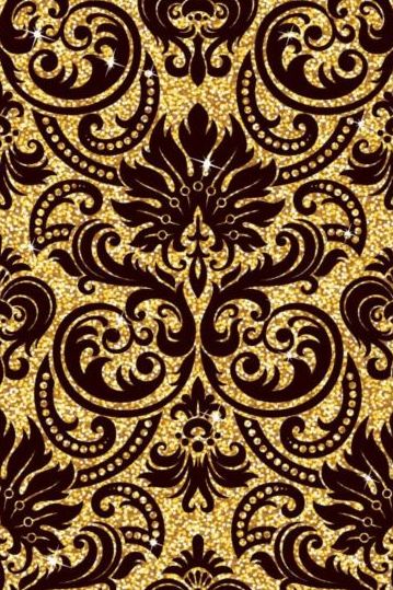 Luxury golden decor pattern vectors set 02