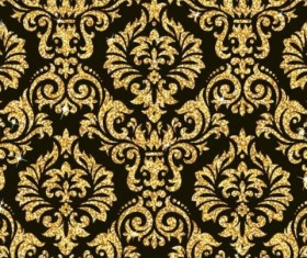 Luxury golden decor pattern vectors set 09
