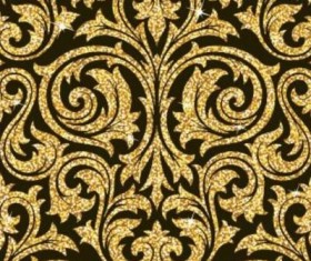 Luxury golden decor pattern vectors set 13