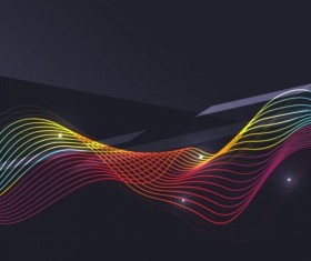 Minimal line background creative vector 08