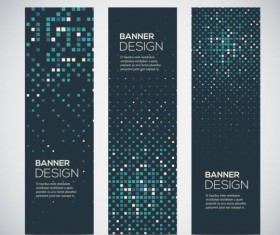 Modern vertical banners abstract vector 02