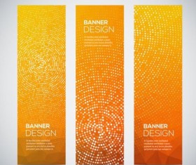 Modern vertical banners abstract vector 05