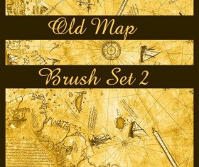Old Map PS brushes