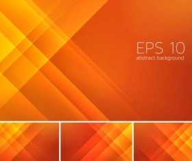 Orange stripes abstract background vector