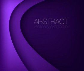 Paper layered curve vector background 10