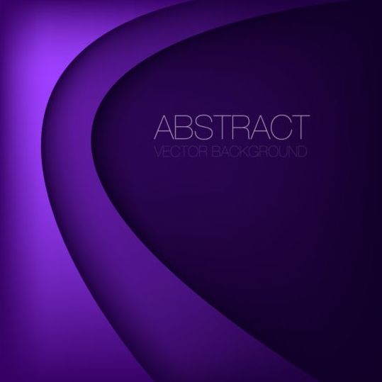 Paper layered curve vector background 10