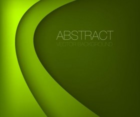 Paper layered curve vector background 11