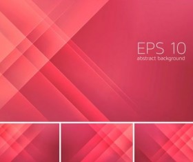 Pink stripes abstract background vector