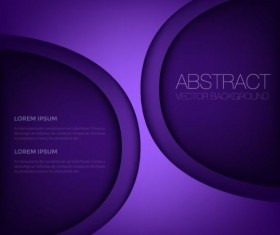 Purple layered modern background vector