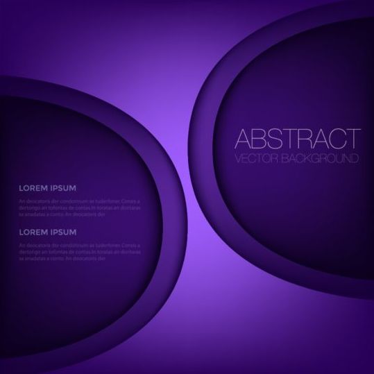 Purple layered modern background vector