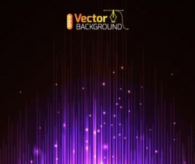 Purple rays background vector