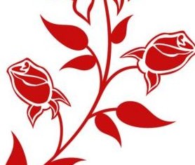 Rose with bud photoshop brushes