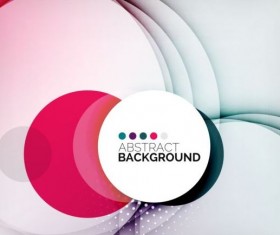 Round shape style abstract background 01