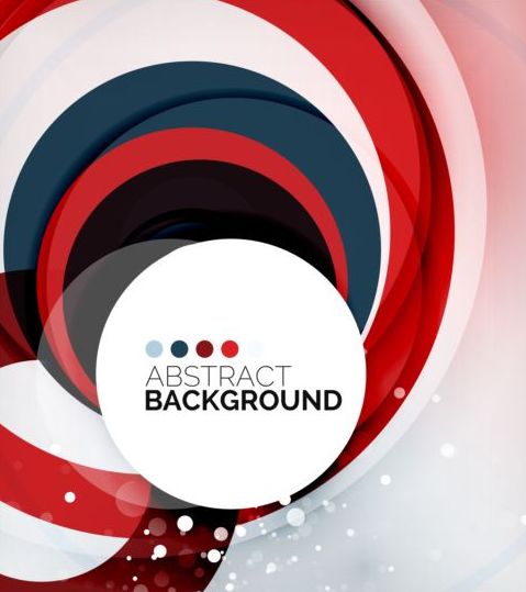 Round shape style abstract background 02