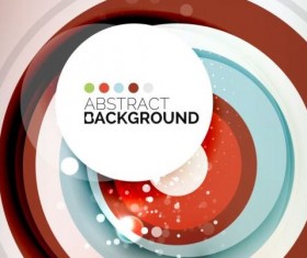 Round shape style abstract background 05