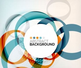 Round shape style abstract background 06