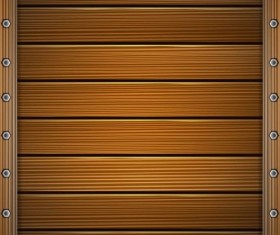 Screw fixed wooden board background vector 06