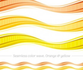 Seamless color wave abstract vector 03